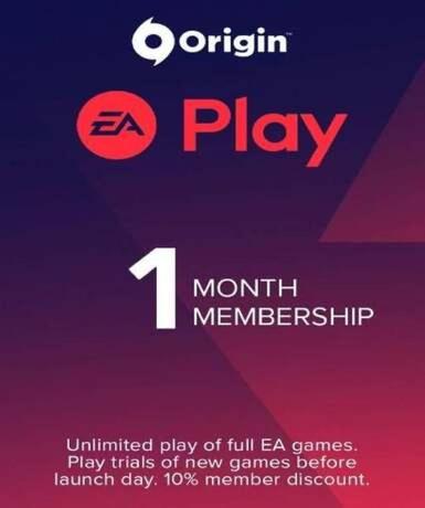 EA Play Basic 1 Month (Origin) - EA App Game - Buy Now at Best Price