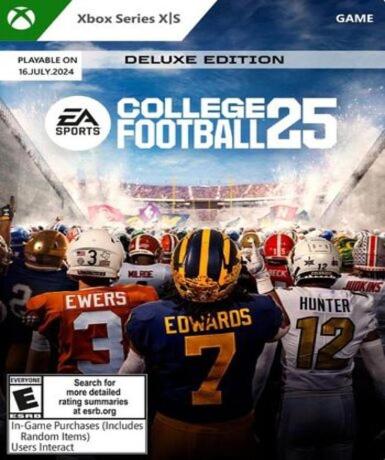 EA Sports College Football 25 (Deluxe Edition) (Xbox Series X|S) (EU) - Xbox Live Game - Buy Now at Best Price