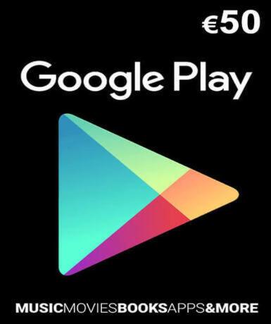 Google Play Gift Card 50 EUR (Austria) - Official website Game - Buy Now at Best Price