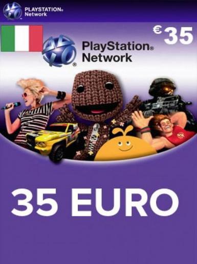Playstation Network Card (PSN) 35 EUR (Italy) - PSN Game - Buy Now at Best Price