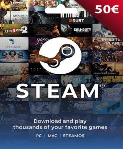 Steam Gift Card 50 EUR - Steam Game - Buy Now at Best Price