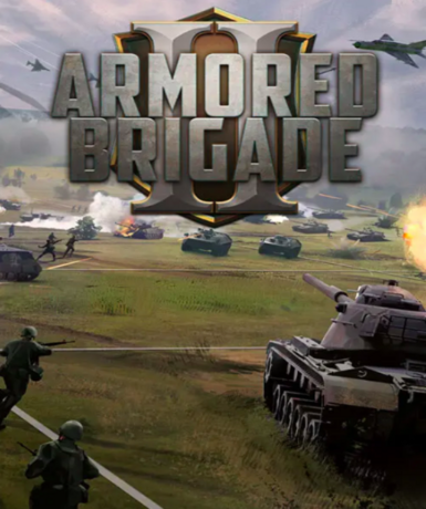 Armored Brigade II (Steam) - A tactical military simulation game available on Steam.