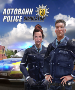 Autobahn Police Simulator 3 game cover for Steam platform