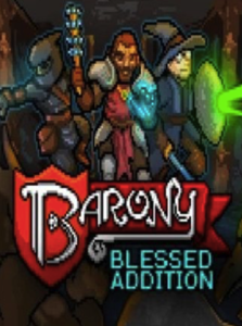 Barony game cover art available on Steam platform