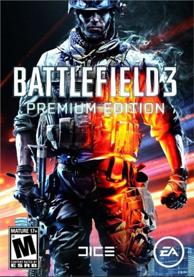 Battlefield 3 Premium Edition game cover for EA App platform
