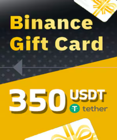 Binance 350 USDT (Gift Card) available on the Official website, a must-have for gamers worldwide.