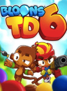 Bloons TD 6 game cover available on Steam platform