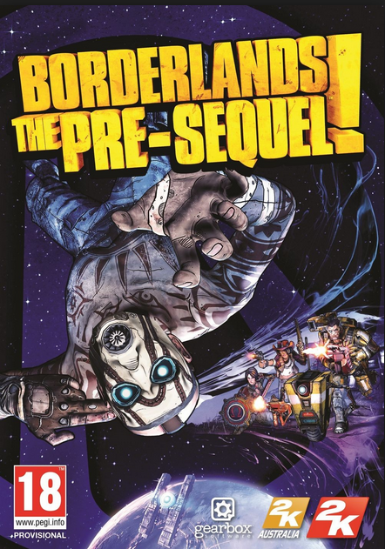 Borderlands: The Pre-Sequel game cover available on Steam platform