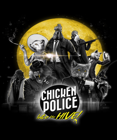 Chicken Police: Into the HIVE! game cover for Steam platform