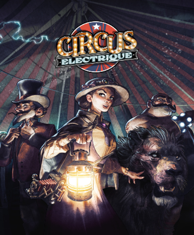 Circus Electrique game cover on Steam platform