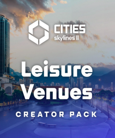 Cities: Skylines II - Creator Pack: Leisure Venues DLC on Steam, expand your city's leisure options