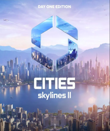 Cities: Skylines II Day One game cover for Steam platform