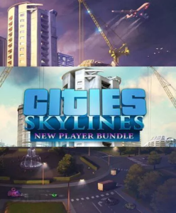 Cities: Skylines: New Player Bundle (2019) game cover for Steam platform