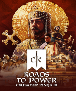 Crusader Kings III: Roads to Power DLC cover art for Steam platform