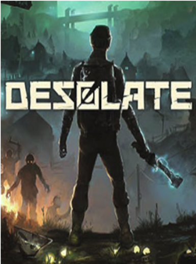 DESOLATE game cover on Steam, a survival horror adventure