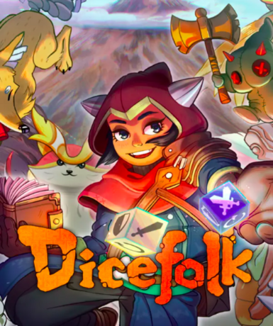 Dicefolk game cover available on Steam platform