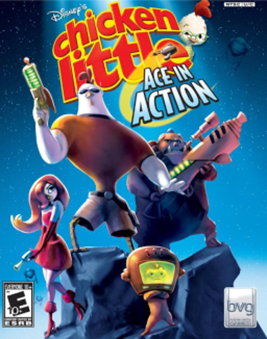 Disney's Chicken Little: Ace in Action (EU) game cover for Steam platform