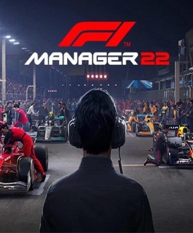 F1 Manager 2022 game cover for Steam platform, available in EU region