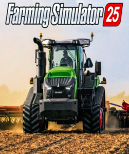 Farming Simulator 25 game cover for Steam platform