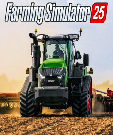 Farming Simulator 25 game cover for Steam platform