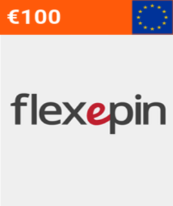Flexepin 100 EUR Gift Card available on the official website, perfect for gaming enthusiasts.