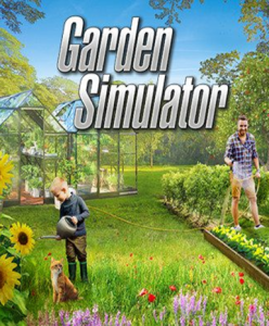 Garden Simulator game cover available on Steam platform