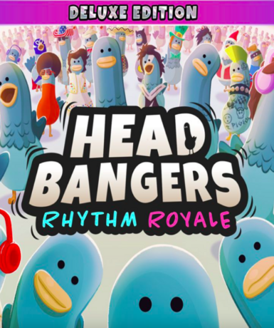 Headbangers: Rhythm Royale (Deluxe Edition) on Steam - A thrilling rhythm game by Glee-Cheese Studio