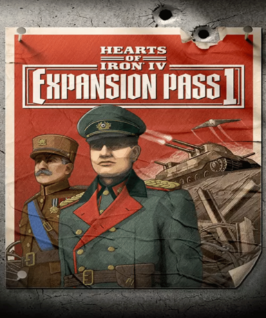Hearts of Iron IV: Expansion Pass 1 DLC for Steam - Enhance your strategy game experience