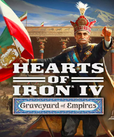 Hearts of Iron IV: Graveyard of Empires Country Pack DLC for Steam, featuring new nations and challenges.