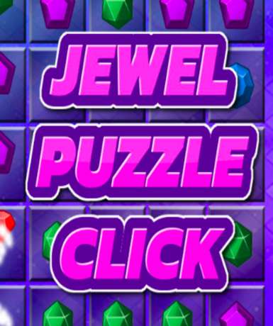 Jewel Puzzle Click game cover available on Steam platform