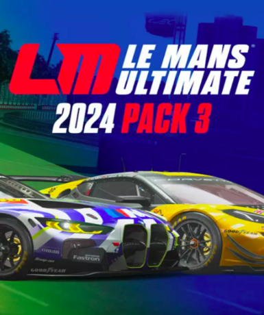 Le Mans Ultimate - 2024 Pack 3 DLC for Steam, featuring new content for the racing game.