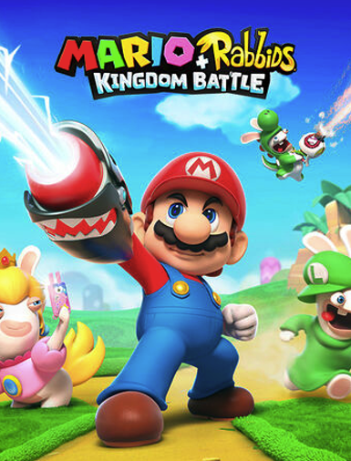 Mario + Rabbids Kingdom Battle game cover for Nintendo Switch