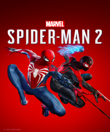 Marvel’s Spider-Man 2 game cover for Steam platform in LATAM region