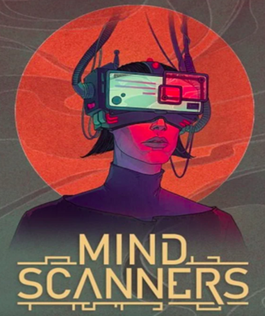 Mind Scanners game cover on Steam platform, a dystopian psychiatry simulation