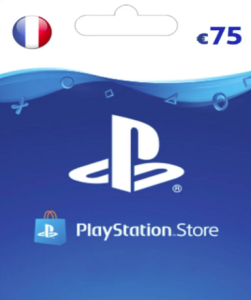 Playstation Network Card (PSN) 75 EUR (France) for PSN platform