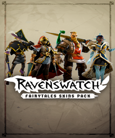 Ravenswatch - Fairytales Skin Pack DLC on Steam, featuring enchanting character skins.