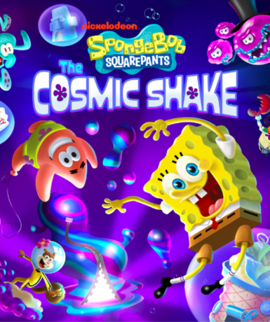 SpongeBob SquarePants: The Cosmic Shake game cover on Steam platform