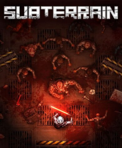 Subterrain game cover available on Steam, a survival strategy game set on Mars.