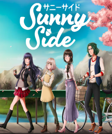 SunnySide game cover available on Steam, a vibrant adventure by RainyGames