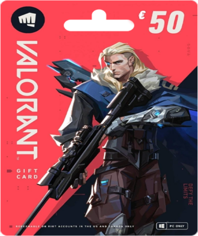 VALORANT Gift Card 50 EUR (EU) for purchase on the official website