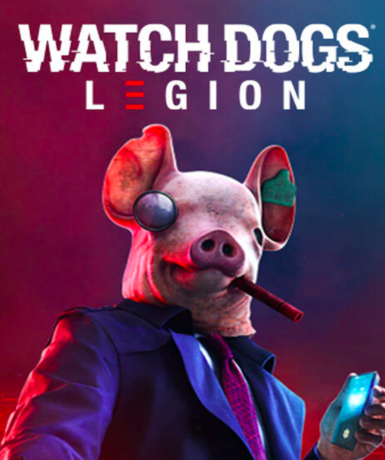 Watch Dogs: Legion game cover for Uplay platform, an action-adventure game set in a near-future London.