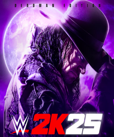 WWE 2K25 (Deadman Edition) for Steam - EU region, featuring The Undertaker