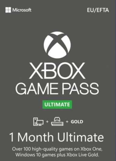 Xbox Game Pass Ultimate 1 Month for Xbox Live in Canada